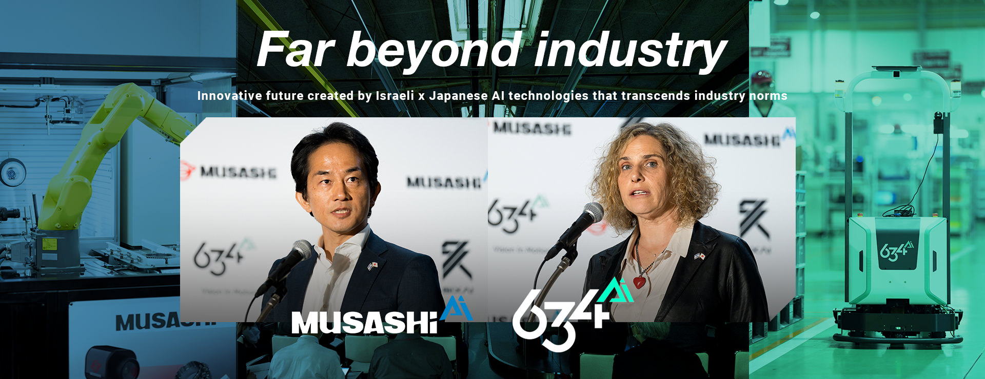 「Far beyond industry」- Innovative future created by Israeli x Japanese AI technologies that transcends industry norms